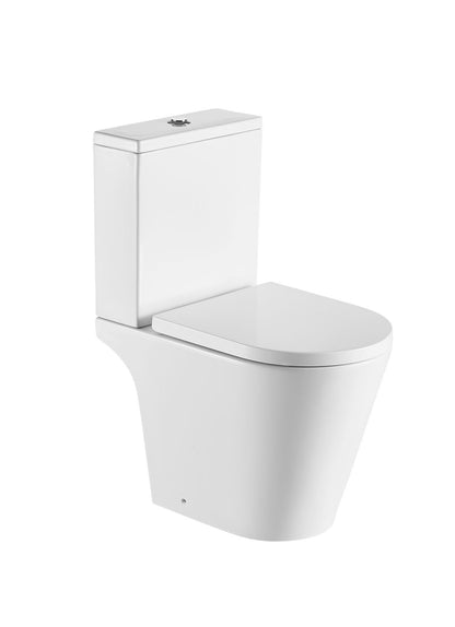 Ferrara Plus Rimless Close Coupled WC & Seat