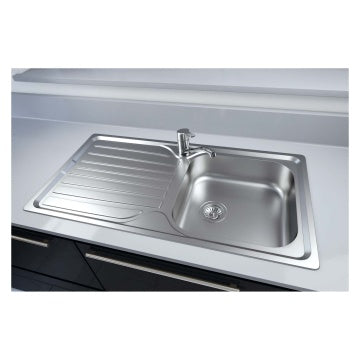 Reginox Monaco 1.0 Bowl Stainless Steel Sink & Tap Pack