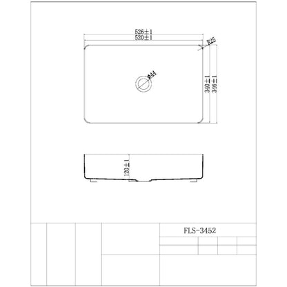 Scudo Core Metal Brushed Brass Countertop Basin