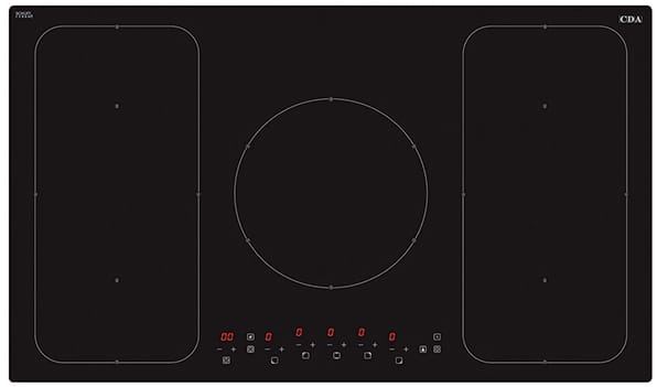 CDA 87cm 5 Zone Induction Hob with Bridging Zones