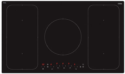 CDA 87cm 5 Zone Induction Hob with Bridging Zones