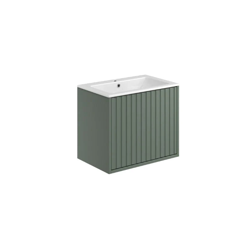 Scudo Alfie 600mm Basin Cabinet with Fluted Door in 3 variants