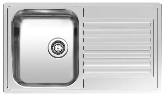 Reginox Centurio L10 1.0 Bowl Stainless Steel Integrated Kitchen Sink