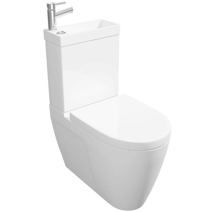 Kartell K-Vit Combi 2-In-1 Back To Wall Toilet With Basin