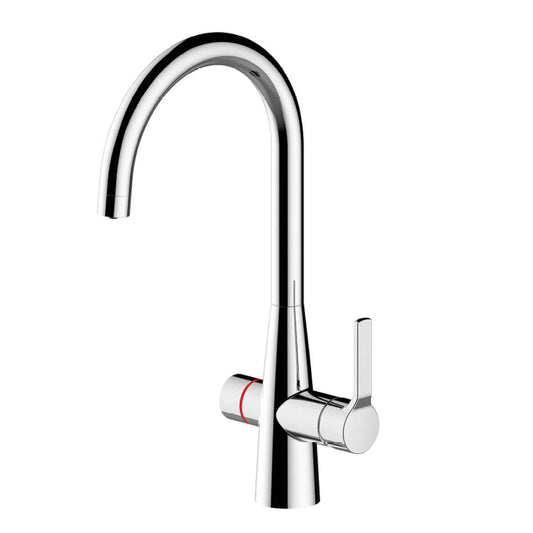 Reginox Aquadzi Chrome 4 in 1 Boiling Water Kitchen Tap and Tank