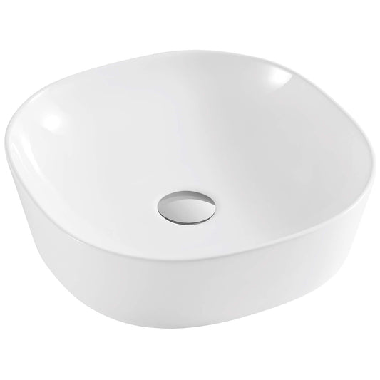 Kartell K-Vit Island White Countertop Basin In 3 Sizes