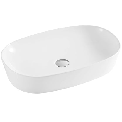 Kartell K-Vit Island White Countertop Basin In 3 Sizes