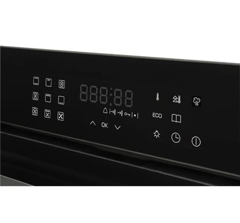 CDA SL400BL multifunction oven with steam clean - Black