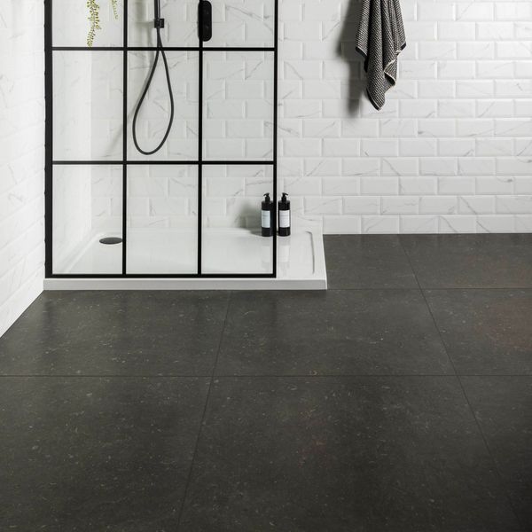 Black Stone Effect Tiles