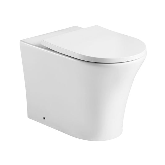 Kameo Rimless Back To Wall Toilet & Superslim Soft Close Seat