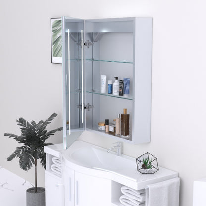 Kartell K-Vit Spectrum 500 x 700mm LED Mirror Cabinet With Sensor