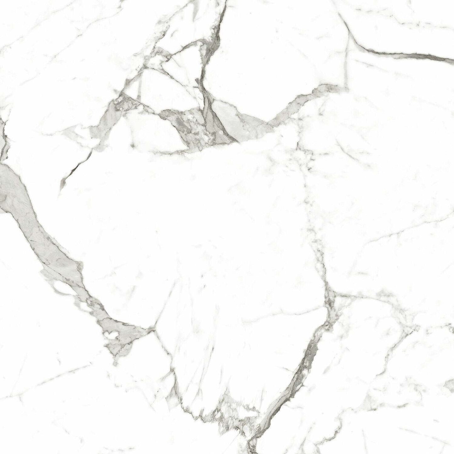 Carrara Marble Effect Polished 600x600 Tiles