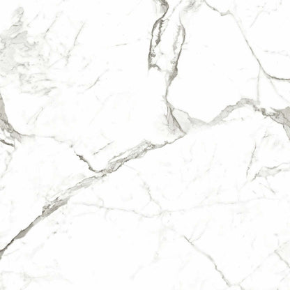 Carrara Marble Effect Polished 600x600 Tiles