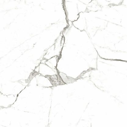 Carrara Marble Effect Polished 600x600 Tiles