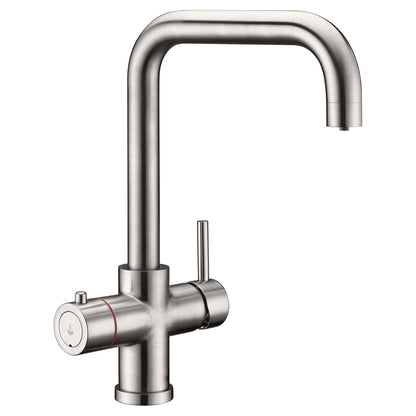 Reginox Salina Single Lever Kitchen Mixer Tap - Brushed Nickel - SALINA BN